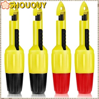 Shououy คลิปเจาะสายไฟ พลาสติก ทองแดงบริสุทธิ์ 2 มม. 4 มม. 96x19.3 มม. สีดํา แดง สําหรับมัลติมิเตอร์ 4 ชิ้น