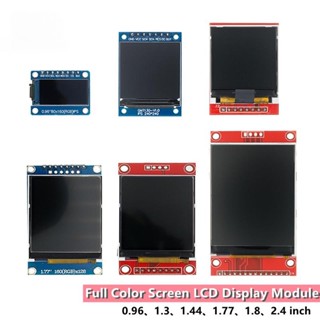 โมดูลไดร์ฟ IC หน้าจอ TFT 0.96 1.3 1.44 1.77 1.8 2.4 2.8 นิ้ว IPS 7P SPI HD 65K TFT LCD ST7735 80*160 สําหรับ Arduino