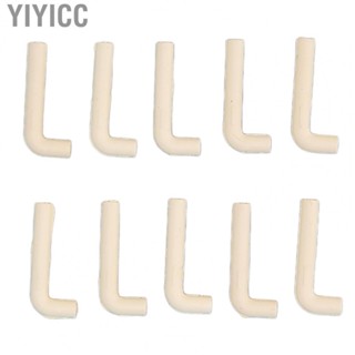 Yiyicc 10pcs Hearing Aids Tube L Shaped Replacement Amplifier Receiving for  p