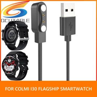 สายชาร์จ USB 2 Pin แบบแม่เหล็ก 1 เมตร สําหรับสมาร์ทวอทช์ COLMI I30