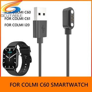 สายชาร์จแม่เหล็ก 0.6 เมตร USB 2 Pin สําหรับ COLMI C60 C61 I20