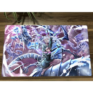 Yugioh Duel Playmat Gril Kisara TCG CCG แผ่นรองเมาส์ สําหรับเล่นเกม