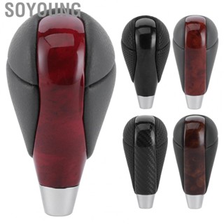 Soyoung pomo palanca car styling Leather Gear Shift Knob Auto Car Modified Accessory Fit for Lexus LS460/600 IS250 GS300 gear