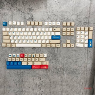 Zzz ปุ่มกดคีย์บอร์ด ธีมนมถั่วเหลือง XDA 134 คีย์ สําหรับ Cherry MX Kailh Gateron Switches