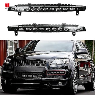 ไฟเลี้ยว LED ABS ด้านหน้า ซ้าย ขวา สีดํา สําหรับ Audi Q7 S-Line 2010-2015 4 ลิตร0953041E 4 ลิตร0953042E