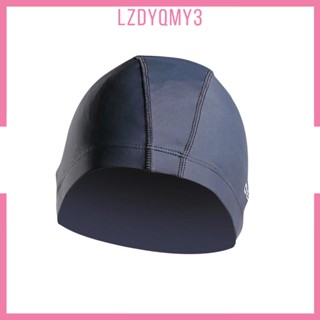 [Lzdyqmy3] หมวกว่ายน้ํา ทรงสั้น ทนทาน สีเทา สําหรับผู้ชาย