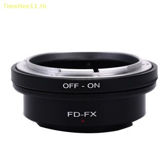 Timehee แหวนอะแดปเตอร์เลนส์กล้อง FD-FX FD เป็น X Mount X-Pro1 X-E2 X-M2 TH