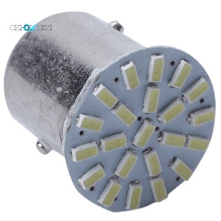 หลอดไฟท้าย ไฟเลี้ยว LED 1157 BAY15D 22 SMD สีขาว 1 ชิ้น