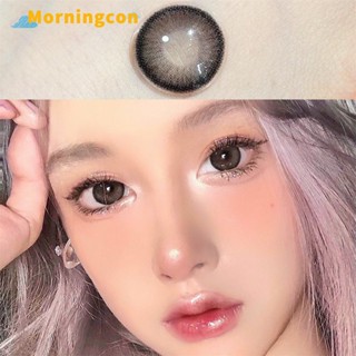 Morningcon Soy คอนแทคเลนส์ สีดํา สําหรับดวงตา ดูเป็นธรรมชาติ