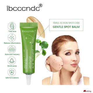 Ibccndc Acne Cream Repairing Acne Pit Fading Acne Print Freckle Cream Moisturizing Shrink Pore Acne Cream 15g (monkingstore_th) ครีมรักษาสิว