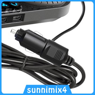 [H2Sports] พัดลมระบายความร้อน หมุนได้ 360 องศา 12V 24V สําหรับรถยนต์