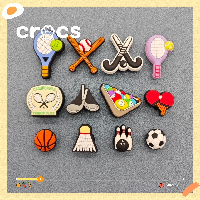 ใหม่ Crocs jibbitz บักเกิลติดรองเท้ากีฬา ลายดอกไม้ แฟชั่น 2023 DIY
