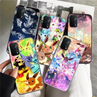 เคสโทรศัพท์มือถือแบบนิ่ม ลายโปเกม่อน eeveelution P265 สําหรับ OPPO A12E A15 A15S A53S A55 A56 A53 A32 A16 A16S A54S A54 A8 A31