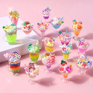 แก้วใส่ไอศกรีม ขนมหวาน แฮนด์เมด diy สําหรับเด็ก