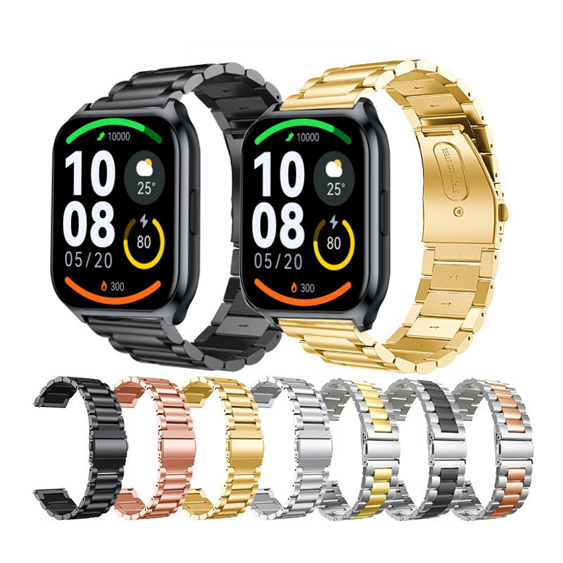 Haylou Smart Watch 2 Pro LS02 Pro Smart Watch Replacement Strap Band สแตนเลส