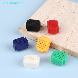 Gentlehappy ZY-25 บอร์ดทดสอบเบรดบอร์ด ไร้บัดกรี ขนาดเล็ก สําหรับบอร์ดวงจร PCB Diy