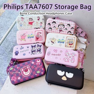 【Case Home】กระเป๋าเก็บหูฟัง แบบพกพา สําหรับ Philips TAA7607 TAA7607
