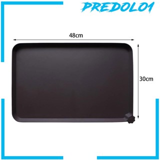 [Predolo1] แผ่นรองจานชามอาหาร กันน้ํา กันลื่น ล้างทําความสะอาดได้ สําหรับสัตว์เลี้ยง สุนัข แมว