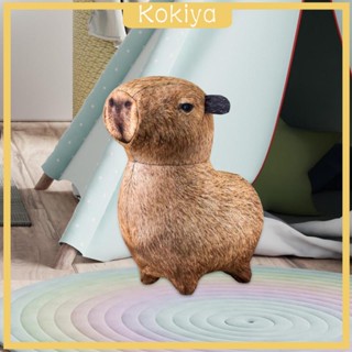 [Kokiya] ตุ๊กตานุ่ม รูปการ์ตูนสัตว์ Capybara น่ารัก ขนาด 20 ซม. สําหรับตกแต่งบ้าน เก็บสะสม