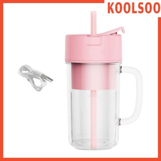 [Koolsoo] เครื่องปั่นน้ําผลไม้ แตงโม แบบพกพา พอร์ต USB สําหรับเดินทาง