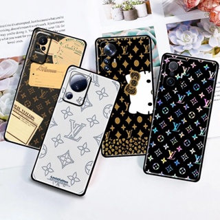 LV เคสโทรศัพท์ซิลิโคน TPU กันตก ขอบตรง สําหรับ Xiaomi 9 CC9 CC9E 6 6X SE LITE PRO