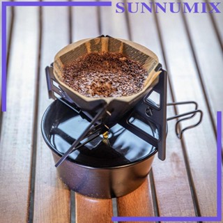 [Sunnimix] ที่วางกรวยกรองกาแฟ แบบพับได้ ใช้ซ้ําได้ สําหรับเดินป่า แบกเป้