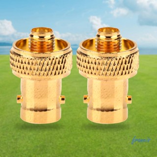 อะแดปเตอร์แปลง Coaxial RF Connector SMA Female เป็น BNC Female 2 ชิ้น [Francis.th]