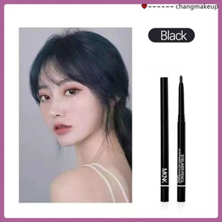 Mknk ดินสอเขียนคิ้วแบบหมุนอัตโนมัติ Waterproof And Sweat Proof Eyeliner Pencil Black Brown Coffee cod