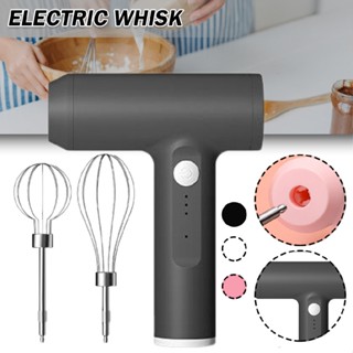 New Hand Mixer Cordless Electric Whisk USB Rechargeable Handheld Mixer 3 Speed