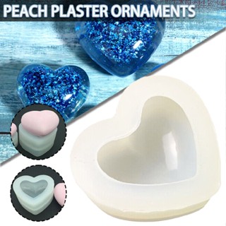 New Heart Shaped Resin Epoxy Mold Pendant Silicone Mould Jewelry Making Tools