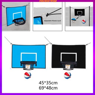 [Tachiuwa2] ของเล่นห่วงบาสเก็ตบอล แบบเปลี่ยน สําหรับแทรมโพลีน