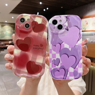 เคสโทรศัพท์มือถือ ขอบโค้ง ลายภาพวาดสีน้ํามัน รูปหัวใจ 3D แวววาว สําหรับ Redmi Note 8 10S 9S 11 11S 12 12S 9 10 PRO MAX Redmi 10 9 10X 10C 12 12C 11A A1 A2 A1+ A2+ 9A 9AT 9i 9C NFC 9T 9 Power POCO C50 C55 M2 M3 X3 2 PRO NFC