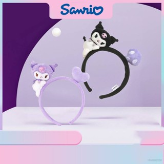 Ganyu Sanrio Kuromi ที่คาดผม ตุ๊กตาการ์ตูนน่ารัก เด็กผู้หญิง ตุ๊กตาล้างหน้า ที่คาดผมแฟชั่น