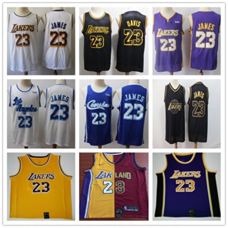 เสื้อกีฬาแขนสั้น ลายทีม NBA Los Angeles James 23 H422 546347