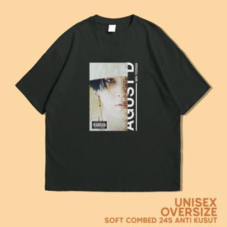 เวรเอ้ย  เสื้อยืด พิมพ์ลาย OVERISZE BTS DAECHWITA MIN YONGGI COMBED 24s พรีเมี่ยม สําหรับผู้หญิง