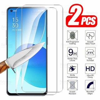 ฟิล์มกระจกนิรภัยกันรอยหน้าจอ HD สําหรับ Oppo RX17 R17 R15 Pro Neo Screen Protectors For Oppo R11S R11 PLUS A83 A76 A36 A35 A33 A32 A31 A30 A17 A16 A16K A15 A9 A8 A7 A5 A3 A1 A12S A11x 2 ชิ้น