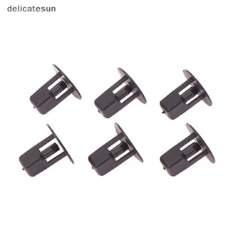 Delicatesun 10 ชิ้น คลิปยึดอัตโนมัติ ตัวถังรถ ดัน หมุดยึด แผงกันชน รีเทนเนอร์ ดี