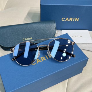 ข้อเสนอพิเศษ!Carin แว่นตากันแดดแฟชั่น สไตล์ใหม่ เลนส์ไทเทเนียม น้ําหนักเบาพิเศษ ไม่แพ้ รับประกันช่องทาง บางพิเศษ สไตล์เรโทร กรอบกลม