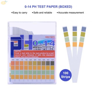 【VARSTR】Strips Test Paper Acidity Test Strips Control Card Water PH Test Strips