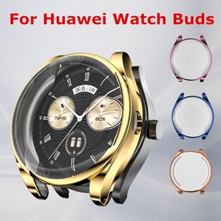 ฝาครอบป้องกันหน้าจอ สําหรับ Huawei Watch Buds เคส TPU นิ่ม เคสสมาร์ทวอทช์ กันชน สําหรับ Huawei Watch Buds เคสป้องกัน