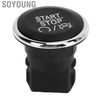 Soyoung Car Ignition Switch  1FU931X9AC Black Scratch Resistant Direct Replacement Push Start Button for