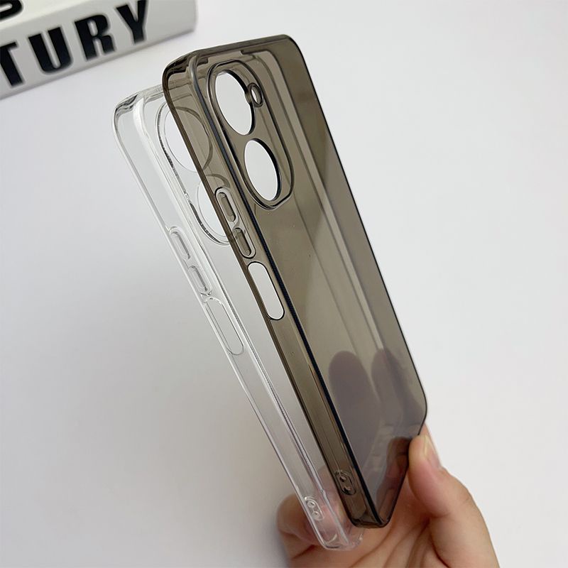 เคสโทรศัพท์มือถือ ซิลิโคนนิ่ม แบบใส บางพิเศษ สําหรับ Realme 10 Pro Plus 5G - รูปที่ 2