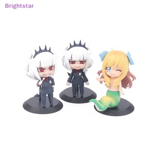 Brightstar ใหม่ โมเดลฟิกเกอร์ PVC อนิเมะ Dropkick On My Devil Jashin-chan Helltaker Lucifer 4 ชิ้น