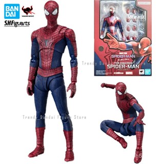 BANDAI ของเล่นโมเดลฟิกเกอร์ อนิเมะ Spider Man: No Way Home SHF The Second Generation SpiderMan