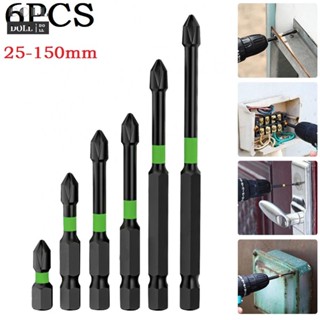 ⭐24H SHIPING ⭐Batch Head Impact Resistance Screwdrivers Workshop Equipment Black 6PCS/set