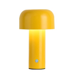 Italian Mushroom Lamp Portable Wireless Touch Rechargeable Table Lamp USB Desk Lamp Desktop Decoration Bedroom Simple Night Light