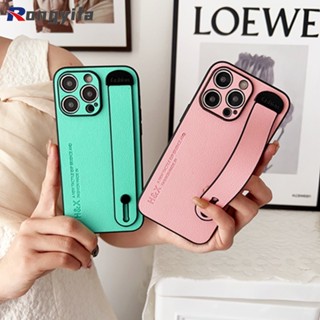เคสโทรศัพท์มือถือหนัง TPU นิ่ม ลายลิ้นจี่ พร้อมสายคล้องข้อมือ สไตล์นักธุรกิจ สําหรับ OPPO A78 5G A77 5G A57 5G Find X6 Pro X5 Pro X5 Lite
