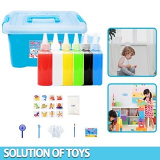 Water Elf Toy Cartoon Style Sensory Toys DIY Set for Kids Non Toxic Colourful