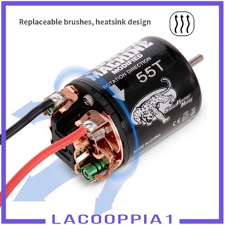 [Lacooppia1] อะไหล่มอเตอร์แปรงถ่าน 540 55T 1/10 Axial SCX10 D90 สําหรับรถบังคับ