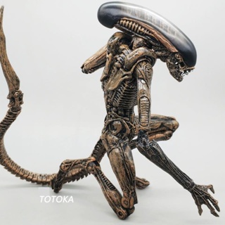 9.9 เหนื่อยมากตุ๊กตา โมเดลฟิกเกอร์ Alien Dog Wars Predator ขนาด 23 ซม. ของเล่นสําหรับเด็ก NECA IG8L